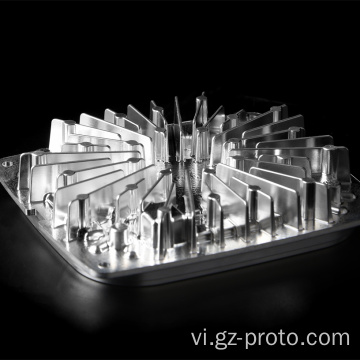 Lưỡi dao tuabin đúc năm trục CNC Turning Cente